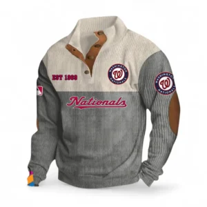 Baseball Fans Gift Men's Stand Up Collar Base Shirt, All Over Print Men's Mock Neck Base Layer For Sport Fan MLB145080525026-Gray