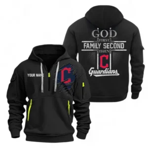 Baseball Fans Gift Hoodie Half Zipper, Hoodie Exclusive Logo For Sport Fan MLB147082125007-Black