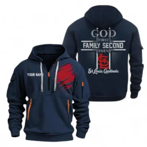 Baseball Fans Gift Hoodie Half Zipper, Hoodie Exclusive Logo For Sport Fan MLB147082125023-Navy