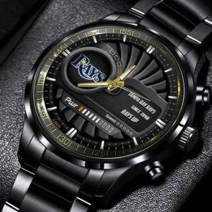 Baseball Fans Gift Stainless Steel Watch, All Over Print Classic Steel Watch For Sport Fan MLB151082125355