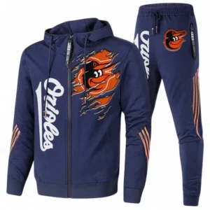 Baseball Fans Gift Tracksuit, Sweatsuit Exclusive Logo For Sport Fan MLB152082125348-Navy