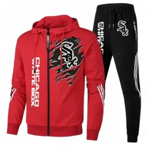 Baseball Fans Gift Tracksuit, Sweatsuit Exclusive Logo For Sport Fan MLB152082125350-Red