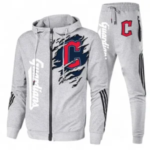 Baseball Fans Gift Tracksuit, Sweatsuit Exclusive Logo For Sport Fan MLB152082125352-Ash