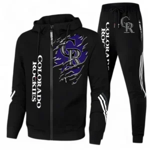 Baseball Fans Gift Tracksuit, Sweatsuit Exclusive Logo For Sport Fan MLB152082125353-Black
