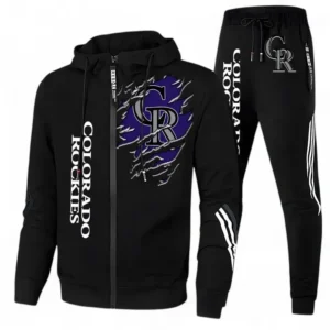 Baseball Fans Gift Tracksuit, Sweatsuit Exclusive Logo For Sport Fan MLB152082125354-Black