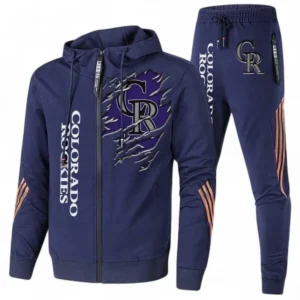 Baseball Fans Gift Tracksuit, Sweatsuit Exclusive Logo For Sport Fan MLB152082125354-Navy