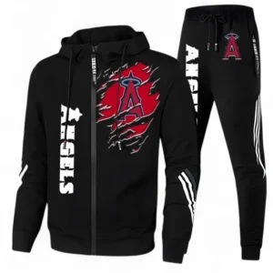Baseball Fans Gift Tracksuit, Sweatsuit Exclusive Logo For Sport Fan MLB152082125356-Black