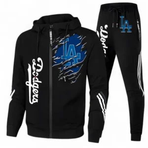 Baseball Fans Gift Tracksuit, Sweatsuit Exclusive Logo For Sport Fan MLB152082125357-Black