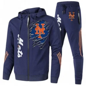 Baseball Fans Gift Tracksuit, Sweatsuit Exclusive Logo For Sport Fan MLB152082125360-Navy