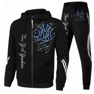 Baseball Fans Gift Tracksuit, Sweatsuit Exclusive Logo For Sport Fan MLB152082125361-Black