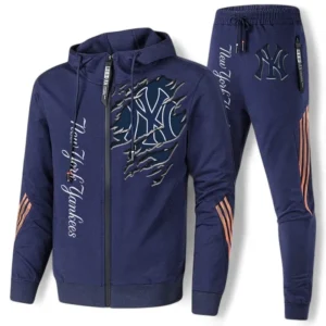 Baseball Fans Gift Tracksuit, Sweatsuit Exclusive Logo For Sport Fan MLB152082125361-Navy