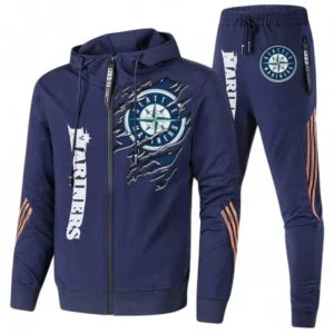 Baseball Fans Gift Tracksuit, Sweatsuit Exclusive Logo For Sport Fan MLB152082125367-Navy