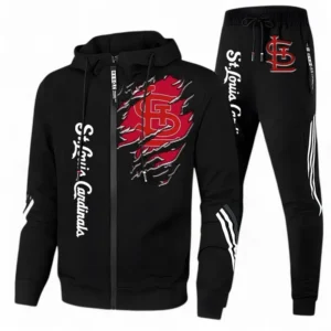 Baseball Fans Gift Tracksuit, Sweatsuit Exclusive Logo For Sport Fan MLB152082125368-Black