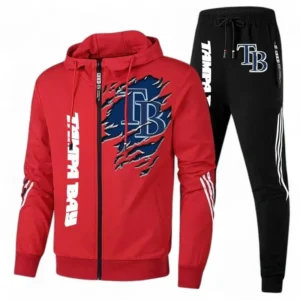 Baseball Fans Gift Tracksuit, Sweatsuit Exclusive Logo For Sport Fan MLB152082125370-Red