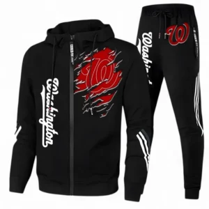 Baseball Fans Gift Tracksuit, Sweatsuit Exclusive Logo For Sport Fan MLB152082125372-Black