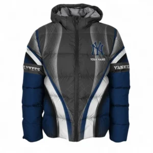 Baseball Fans Gift Hooded Cotton Jacket, All Over Print Cotton Zip-Up Hoodie For Sport Fan, Custom Name MLB155082225000-Hooded Cotton Jacket