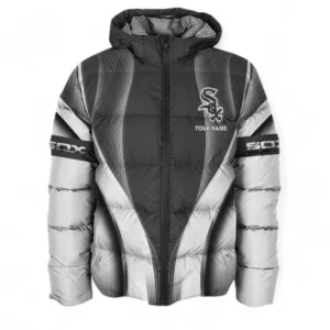 Baseball Fans Gift Hooded Cotton Jacket, All Over Print Cotton Zip-Up Hoodie For Sport Fan, Custom Name MLB155082225002-Hooded Cotton Jacket