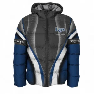Baseball Fans Gift Hooded Cotton Jacket, All Over Print Cotton Zip-Up Hoodie For Sport Fan, Custom Name MLB155082225012-Hooded Cotton Jacket