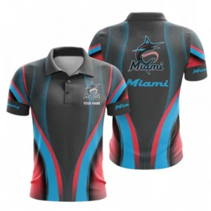 Baseball Fans Gift Polo Shirt, All Over Print Golf Shirt For Sport Fan, Custom Name MLB155082225016-Polo Shirt