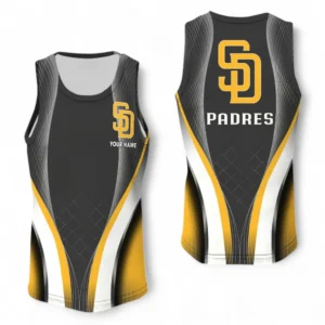 Baseball Fans Gift Tanktop, All Over Print sleeveless shirt For Sport Fan, Custom Name MLB155082225019-Tanktop