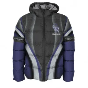 Baseball Fans Gift Hooded Cotton Jacket, All Over Print Cotton Zip-Up Hoodie For Sport Fan, Custom Name MLB155082225023-Hooded Cotton Jacket