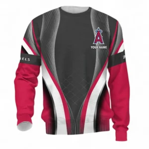 Baseball Fans Gift Sweatshirt, All Over Print Crewneck sweater For Sport Fan, Custom Name MLB155082225025-Sweatshirt