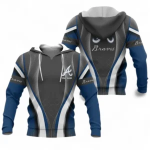 Baseball Fans Gift Hoodie, All Over Print hooded sweatshirt For Sport Fan, Custom Name MLB155082225028-Hoodie