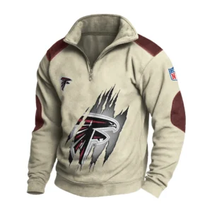 Sport Fan Stand-up Collar Sweatshirt For Sport Lover HVN1239AF081625 - Off White