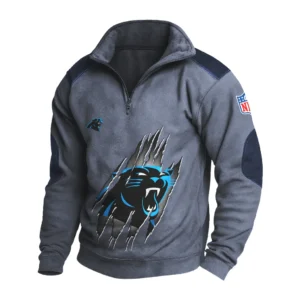 Sport Fan Stand-up Collar Sweatshirt For Sport Lover HVN1239CP081625 - Dark Gray