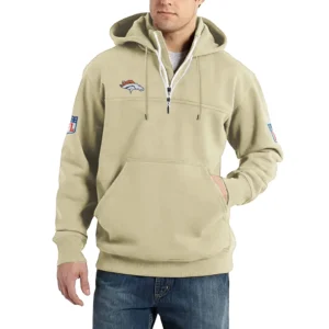 Sport Fan Casual Stand Up Collar Hoodie For Sport Lover HVN1239DB081625 - Off White