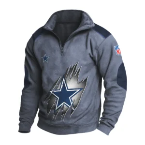 Sport Fan Stand-up Collar Sweatshirt For Sport Lover HVN1239DC081625 - Dark Gray