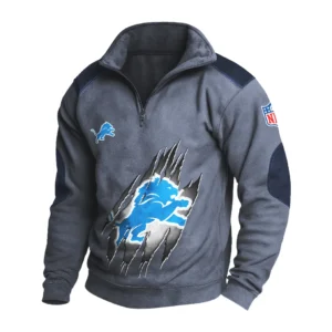 Sport Fan Stand-up Collar Sweatshirt For Sport Lover HVN1239DL081625 - Dark Gray