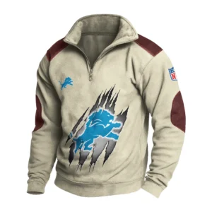 Sport Fan Stand-up Collar Sweatshirt For Sport Lover HVN1239DL081625 - Off White