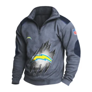 Sport Fan Stand-up Collar Sweatshirt For Sport Lover HVN1239LC081625 - Dark Gray