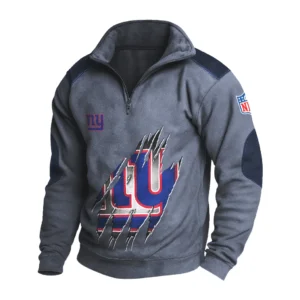 Sport Fan Stand-up Collar Sweatshirt For Sport Lover HVN1239NG081625 - Dark Gray