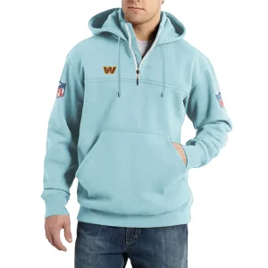 Sport Fan Casual Stand Up Collar Hoodie For Sport Lover HVN1239WC081625 - Light Blue