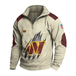 Sport Fan Stand-up Collar Sweatshirt For Sport Lover HVN1239WC081625 - Off White