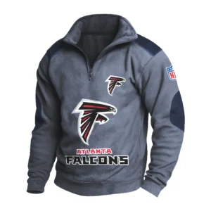 Sport Fan Stand-up Collar Sweatshirt For Sport Lover HVN1240AF081625 - Dark Gray