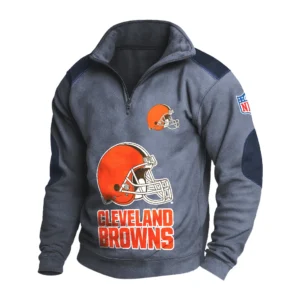 Sport Fan Stand-up Collar Sweatshirt For Sport Lover HVN1240CL081625 - Dark Gray