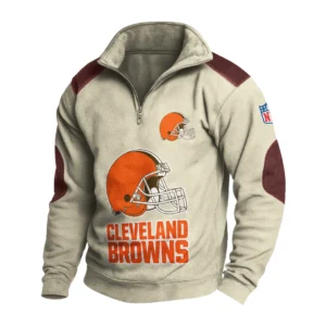 Sport Fan Stand-up Collar Sweatshirt For Sport Lover HVN1240CL081625 - Off White