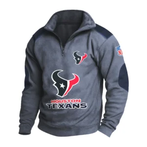 Sport Fan Stand-up Collar Sweatshirt For Sport Lover HVN1240HT081625 - Dark Gray