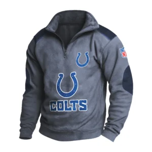 Sport Fan Stand-up Collar Sweatshirt For Sport Lover HVN1240IC081625 - Dark Gray