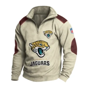 Sport Fan Stand-up Collar Sweatshirt For Sport Lover HVN1240JJ081625 - Off White