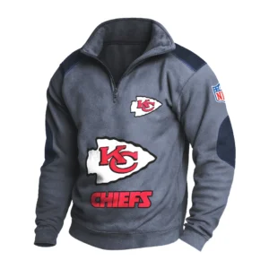 Sport Fan Stand-up Collar Sweatshirt For Sport Lover HVN1240KC081625 - Dark Gray