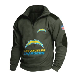 Sport Fan Stand-up Collar Sweatshirt For Sport Lover HVN1240LC081625 - Army Green