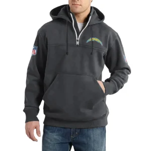 Sport Fan Casual Stand Up Collar Hoodie For Sport Lover HVN1240LC081625 - Dark Gray