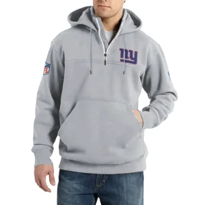 Sport Fan Casual Stand Up Collar Hoodie For Sport Lover HVN1240NG081625 - Light Gray