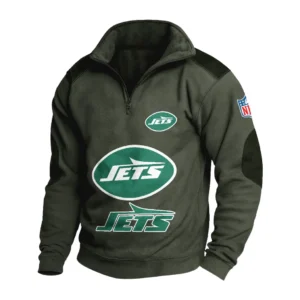 Sport Fan Stand-up Collar Sweatshirt For Sport Lover HVN1240NJ081625 - Army Green