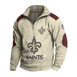 Sport Fan Stand-up Collar Sweatshirt For Sport Lover HVN1240NS081625 - Off White