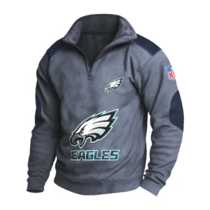 Sport Fan Stand-up Collar Sweatshirt For Sport Lover HVN1240PE081625 - Dark Gray